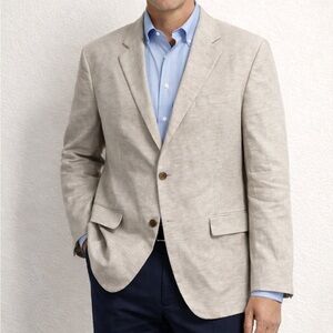 Club Room Blazer Linen Jacket MEN size 46